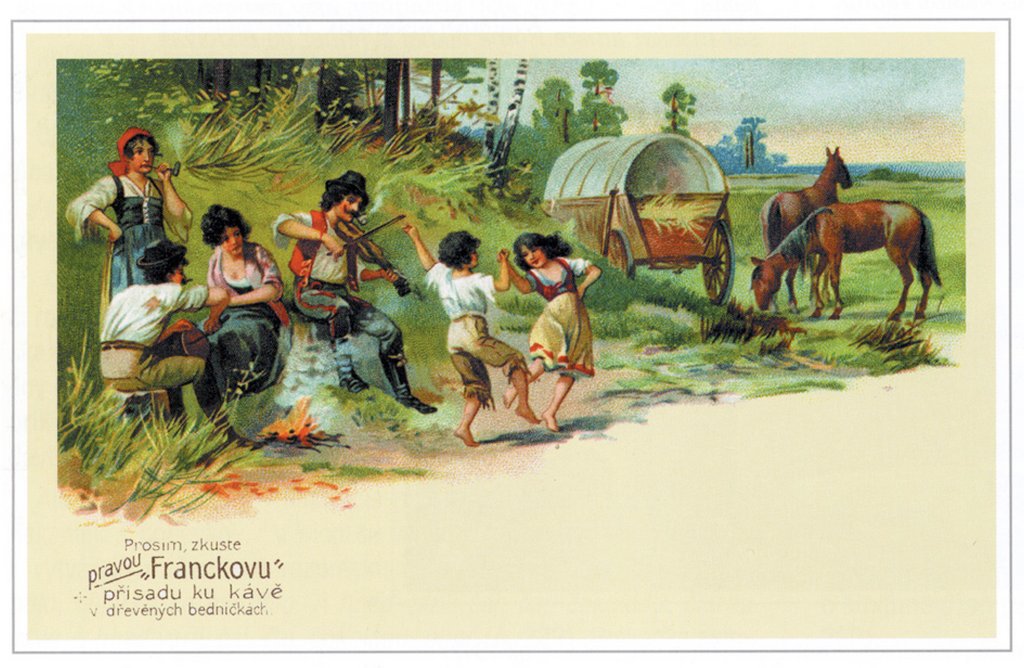 Carte postale tchèque du début du XXème siècle.